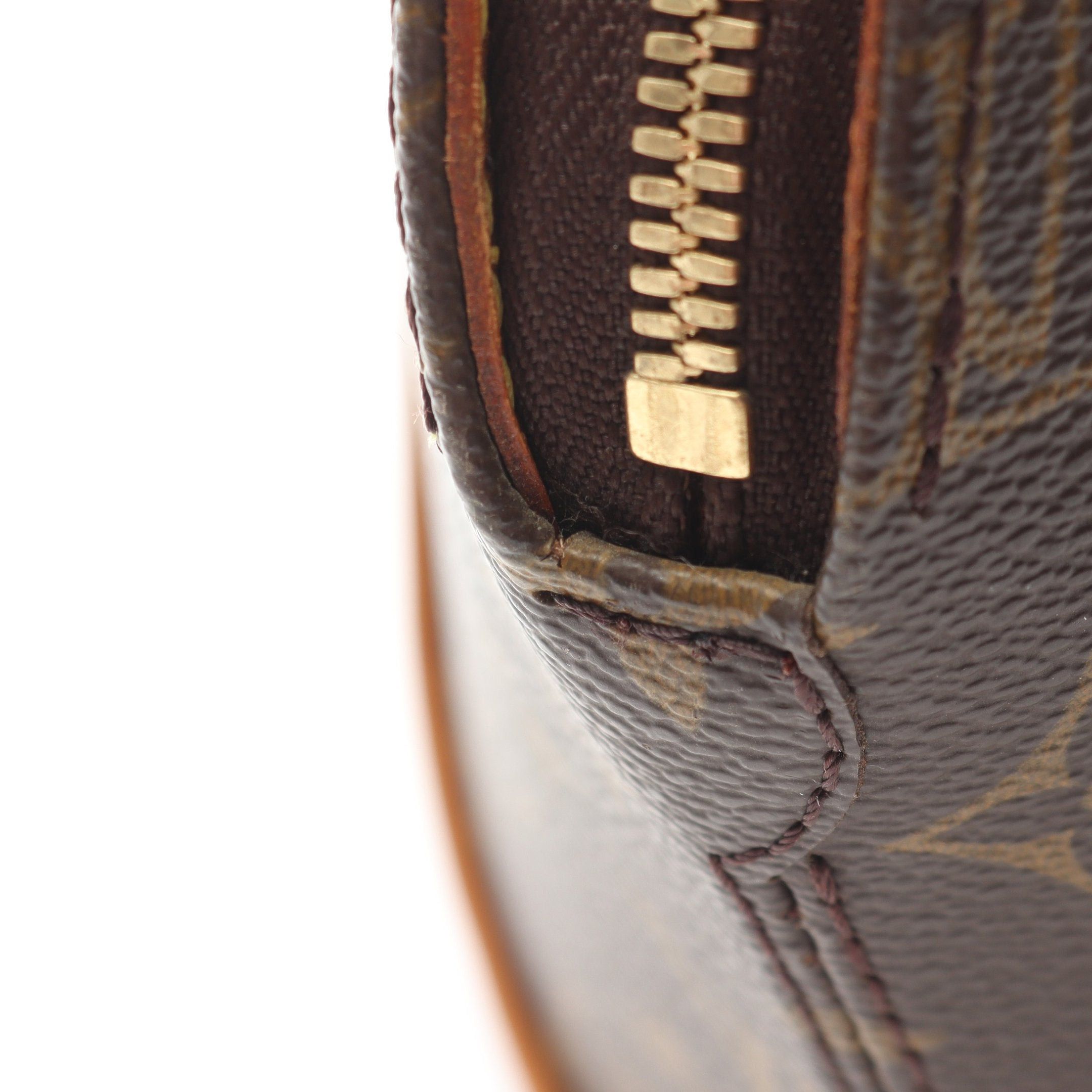 Louis Vuitton Louis Vuitton Ellipse Mm Monogram Handbag Leather Brown Size ONE SIZE - 6 Thumbnail