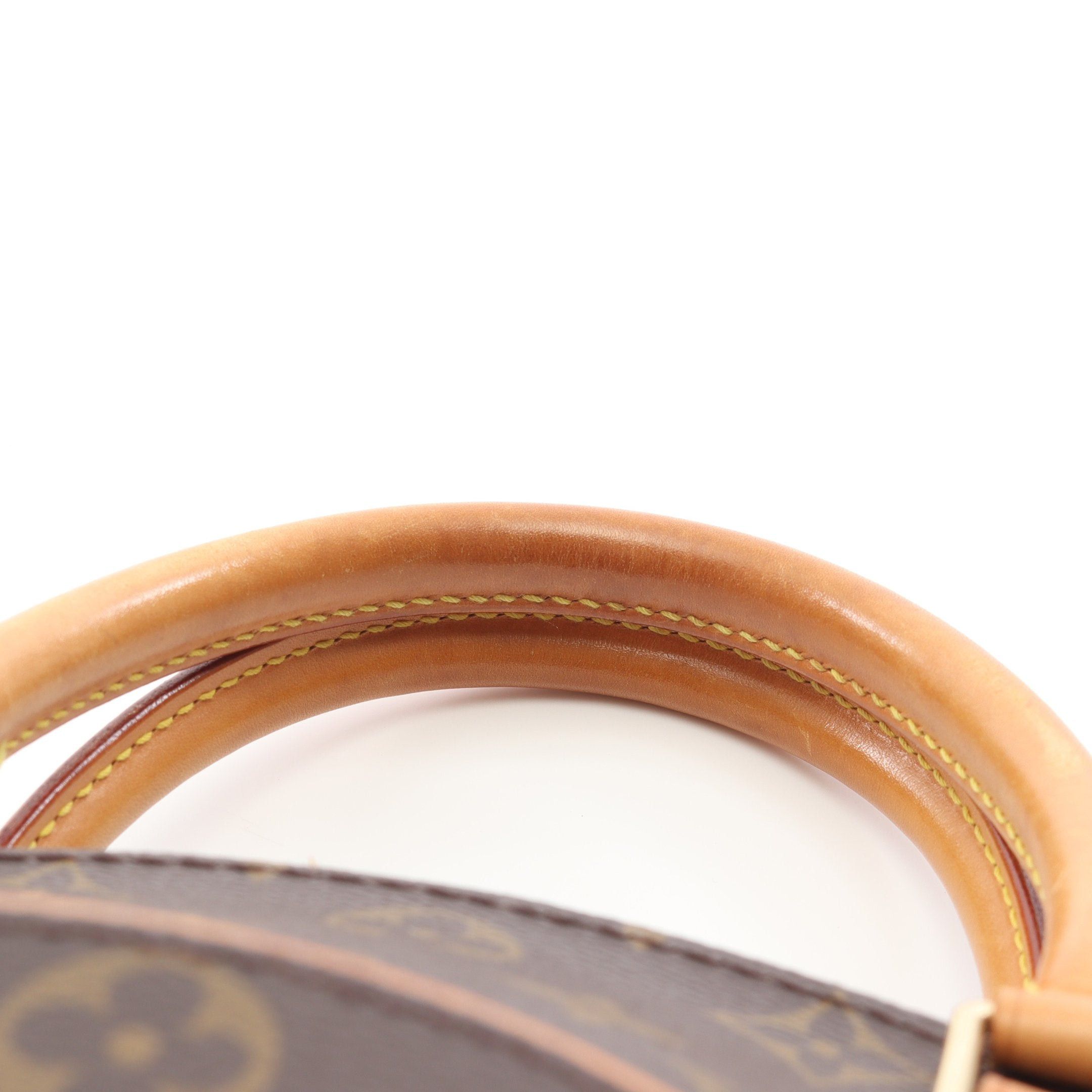 Louis Vuitton Louis Vuitton Ellipse Mm Monogram Handbag Leather Brown Size ONE SIZE - 7 Thumbnail