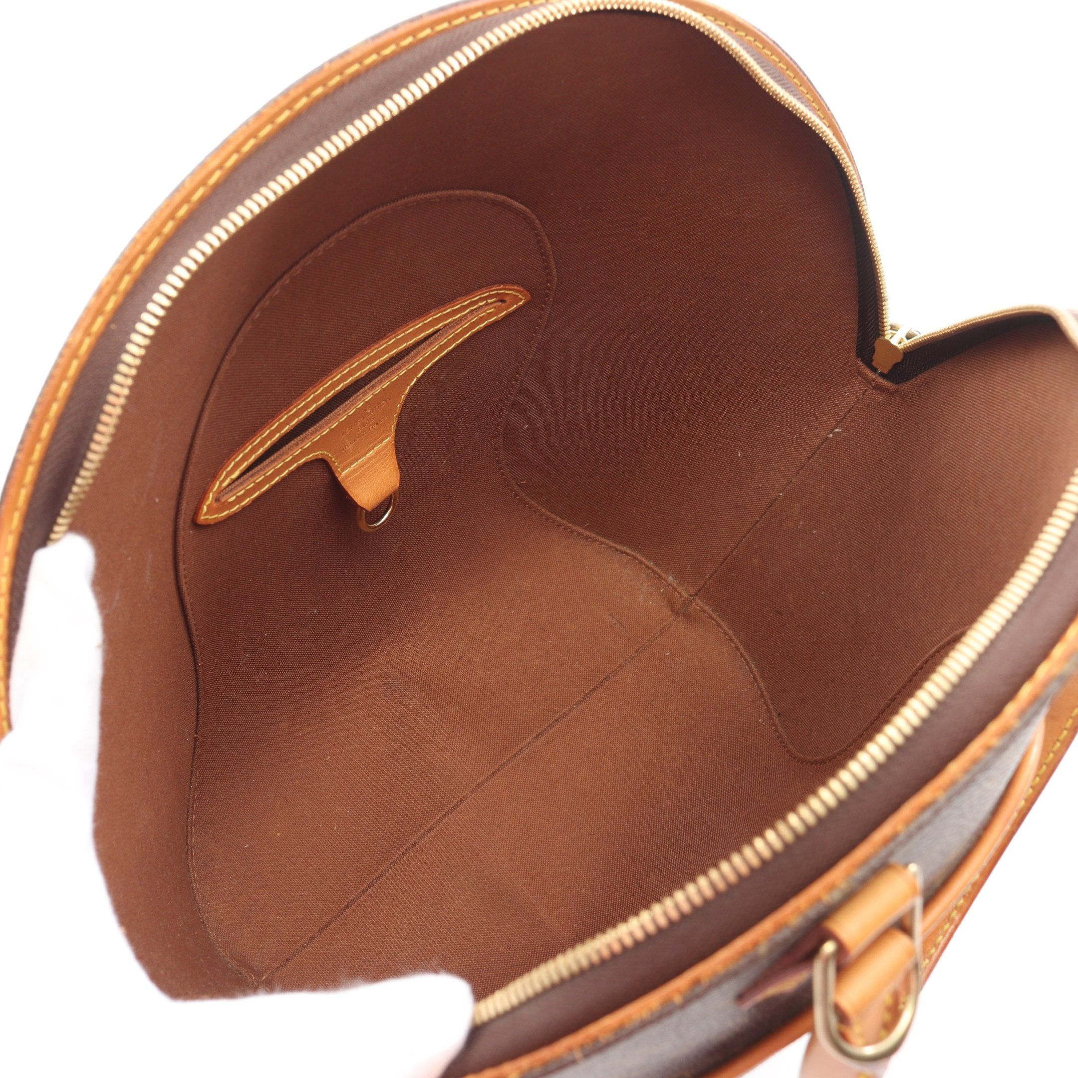 Louis Vuitton Louis Vuitton Ellipse Mm Monogram Handbag Leather Brown Size ONE SIZE - 3 Thumbnail