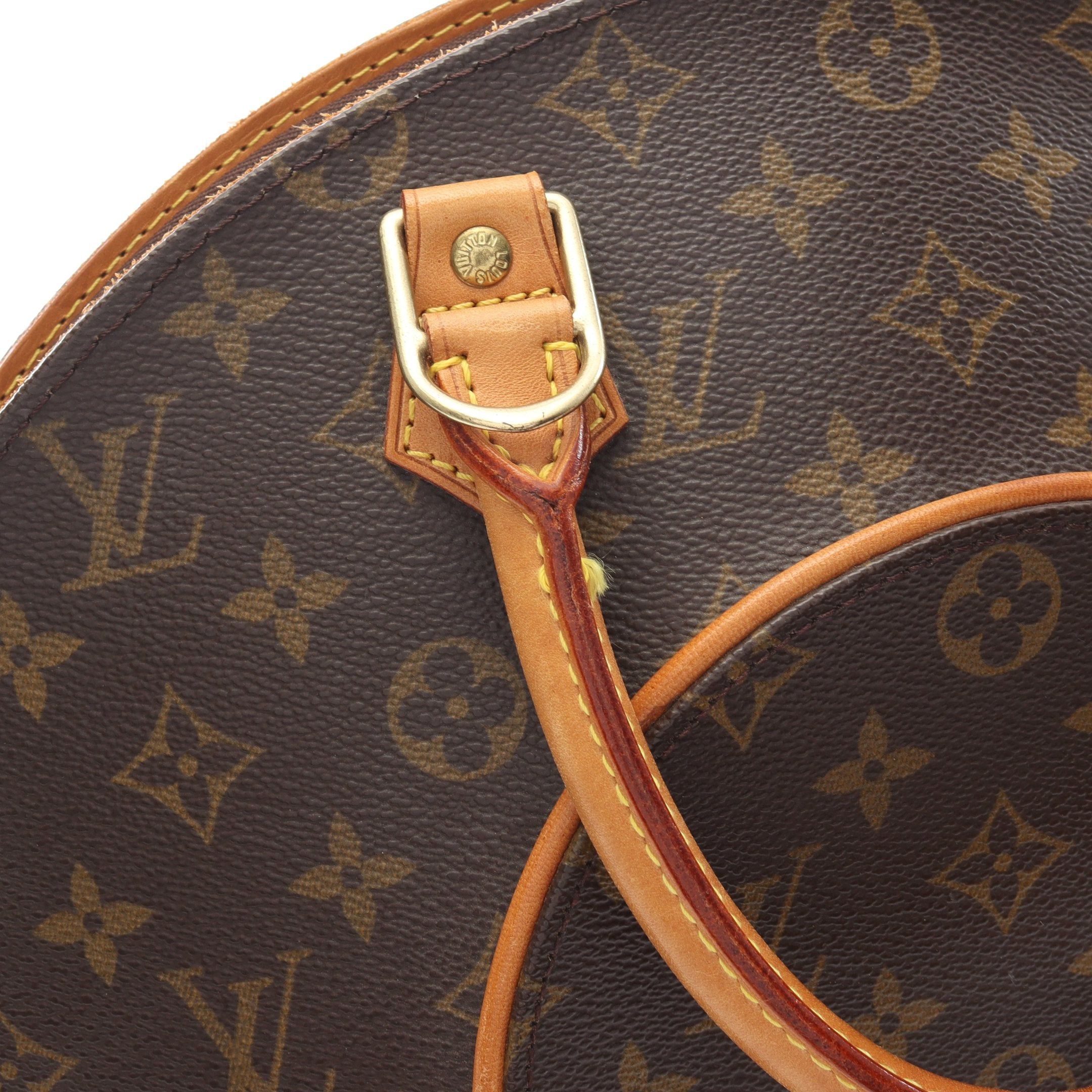 Louis Vuitton Louis Vuitton Ellipse Mm Monogram Handbag Leather Brown Size ONE SIZE - 12 Thumbnail