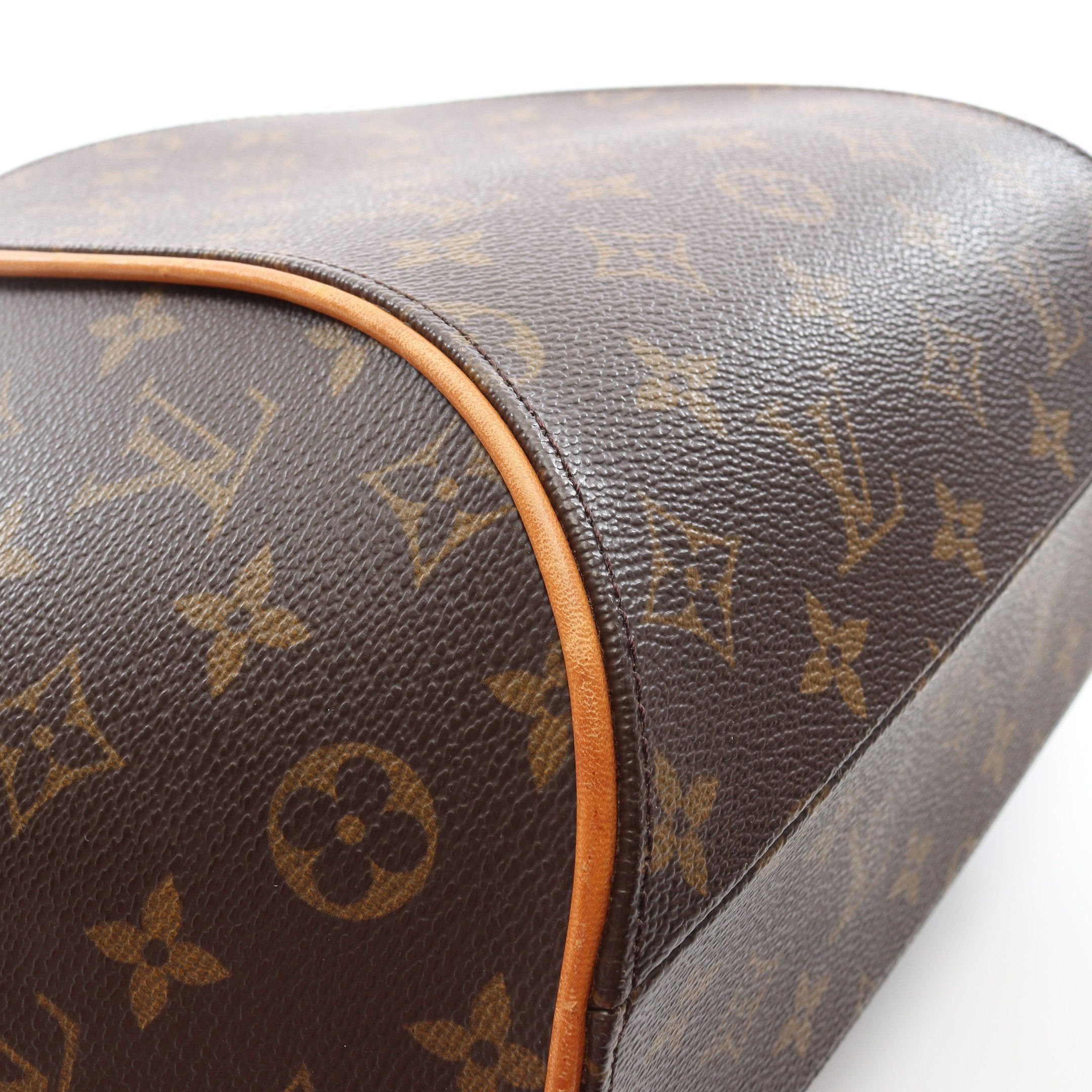 Louis Vuitton Louis Vuitton Ellipse Mm Monogram Handbag Leather Brown Size ONE SIZE - 8 Thumbnail