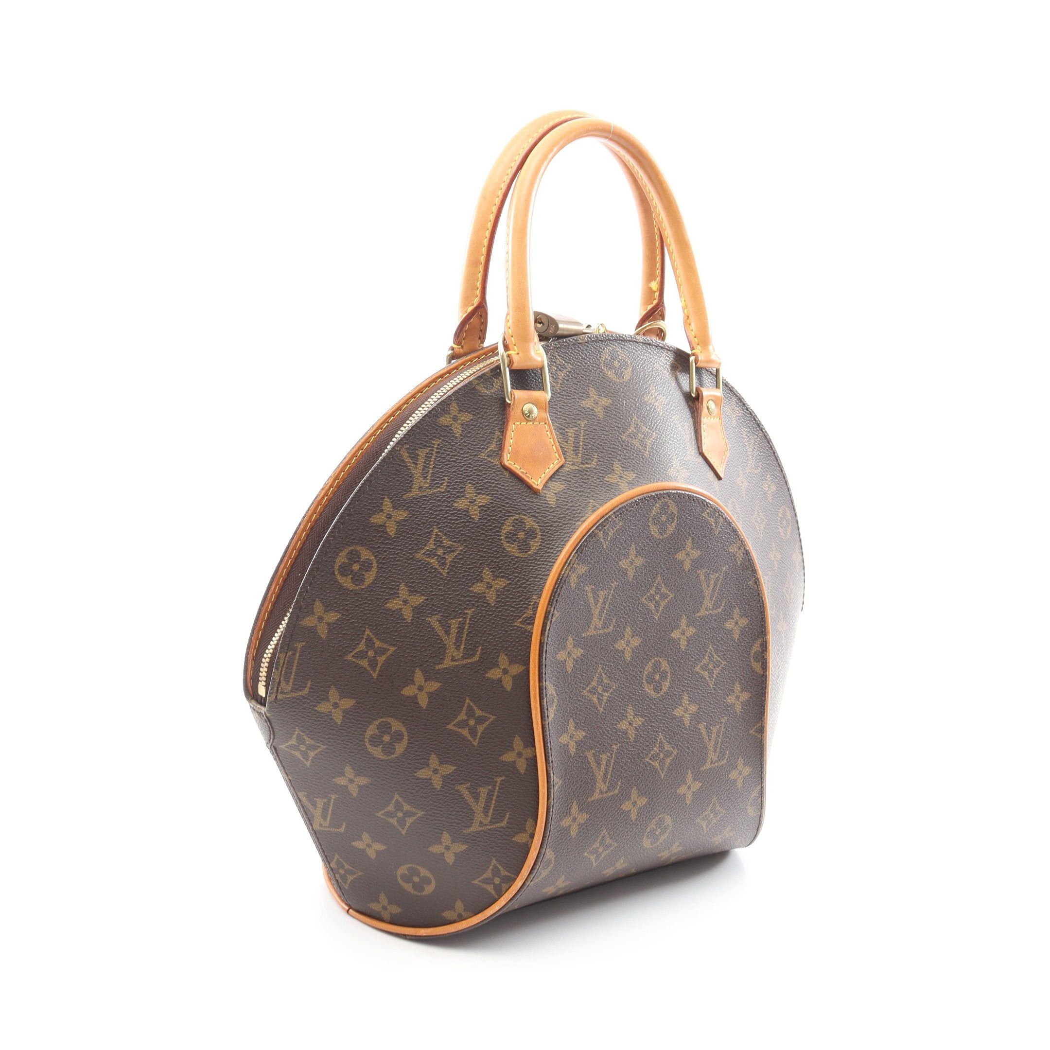 Louis Vuitton Louis Vuitton Ellipse Mm Monogram Handbag Leather Brown Size ONE SIZE - 2 Thumbnail