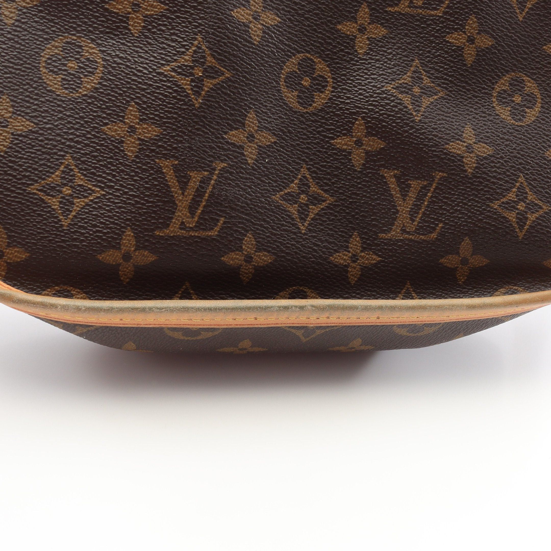 Louis Vuitton Louis Vuitton Menilmontant Pm Monogram Shoulder Bag Leather Brown Size ONE SIZE - 8 Thumbnail