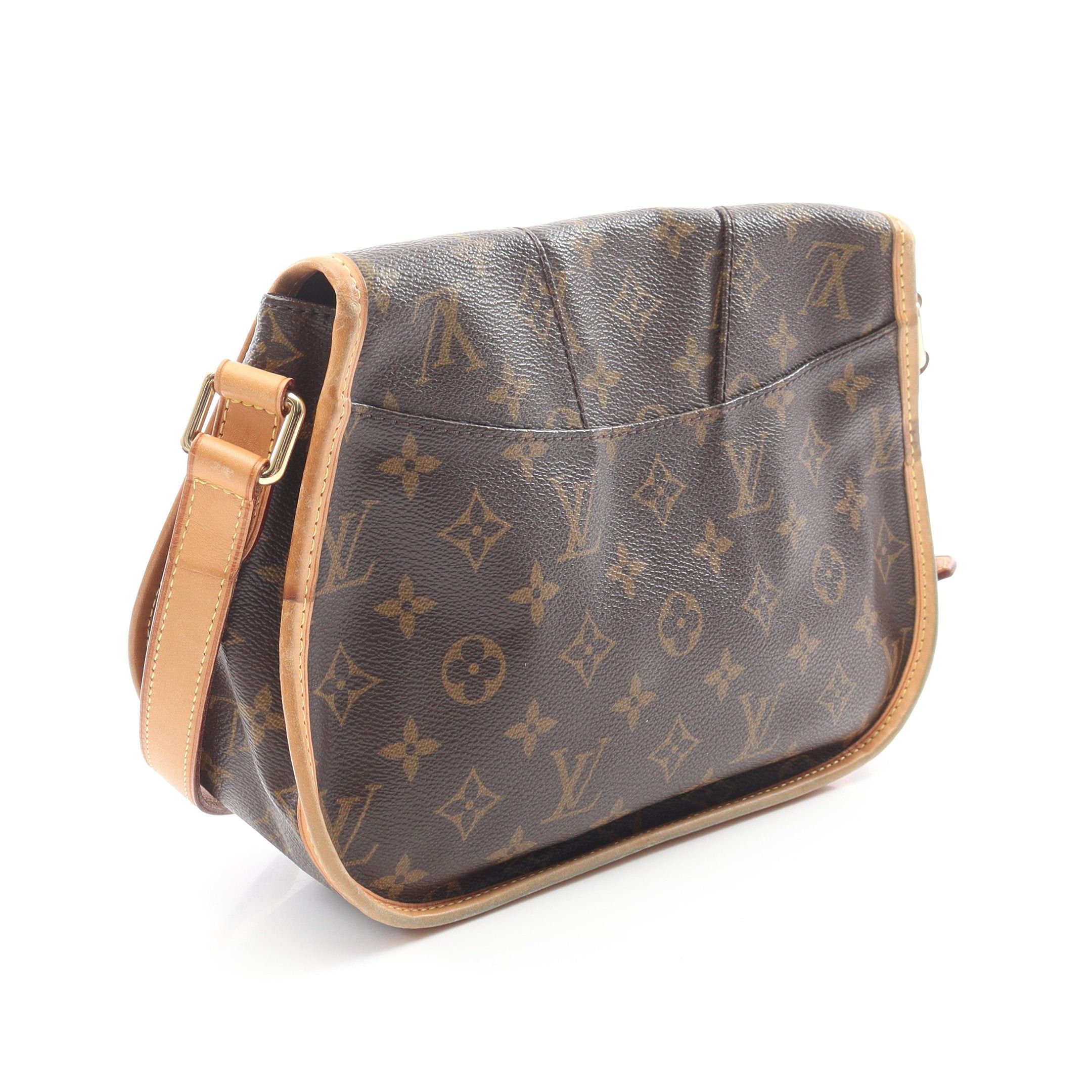 Louis Vuitton Louis Vuitton Menilmontant Pm Monogram Shoulder Bag Leather Brown Size ONE SIZE - 2 Thumbnail