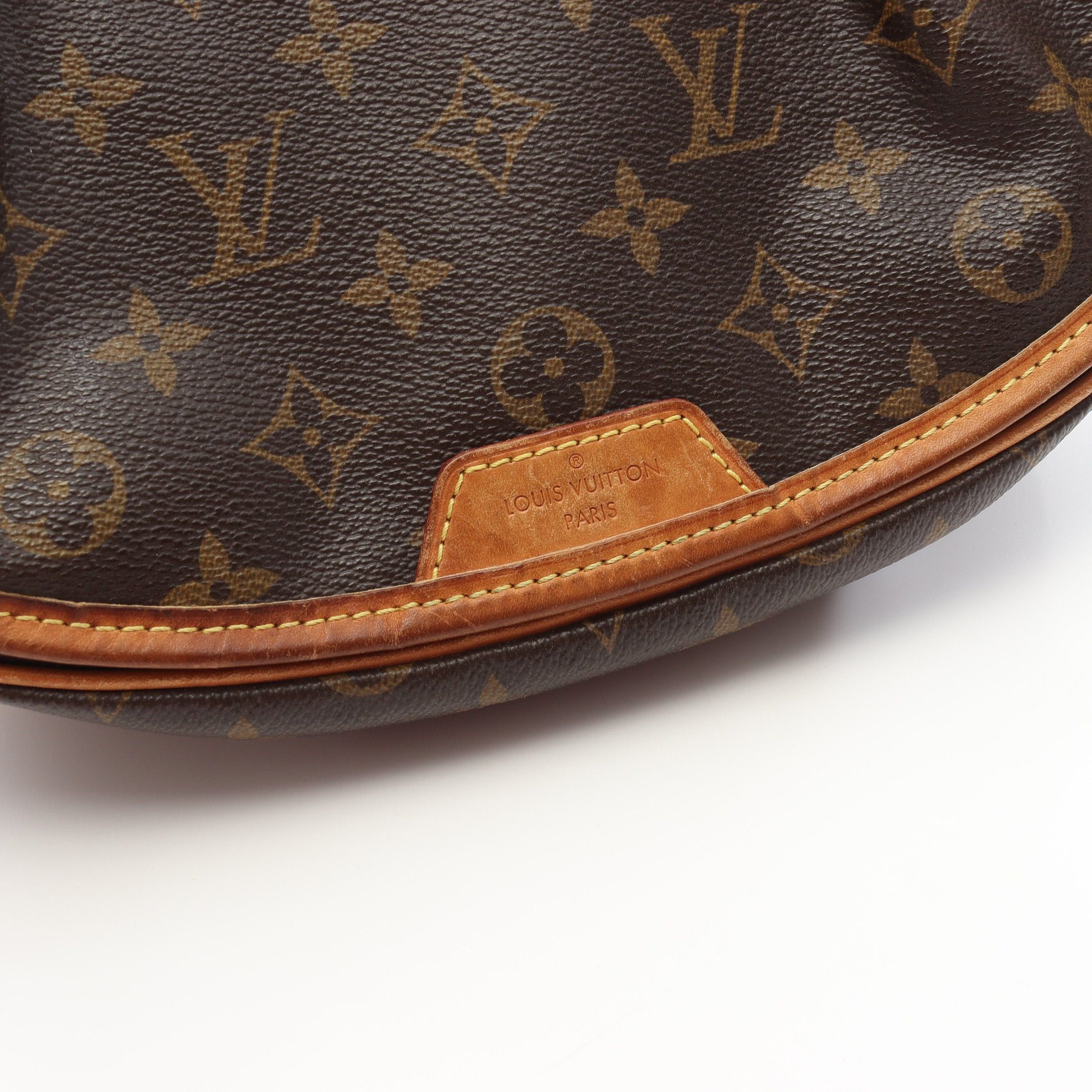 Louis Vuitton Louis Vuitton Menilmontant Pm Monogram Shoulder Bag Leather Brown Size ONE SIZE - 14 Thumbnail