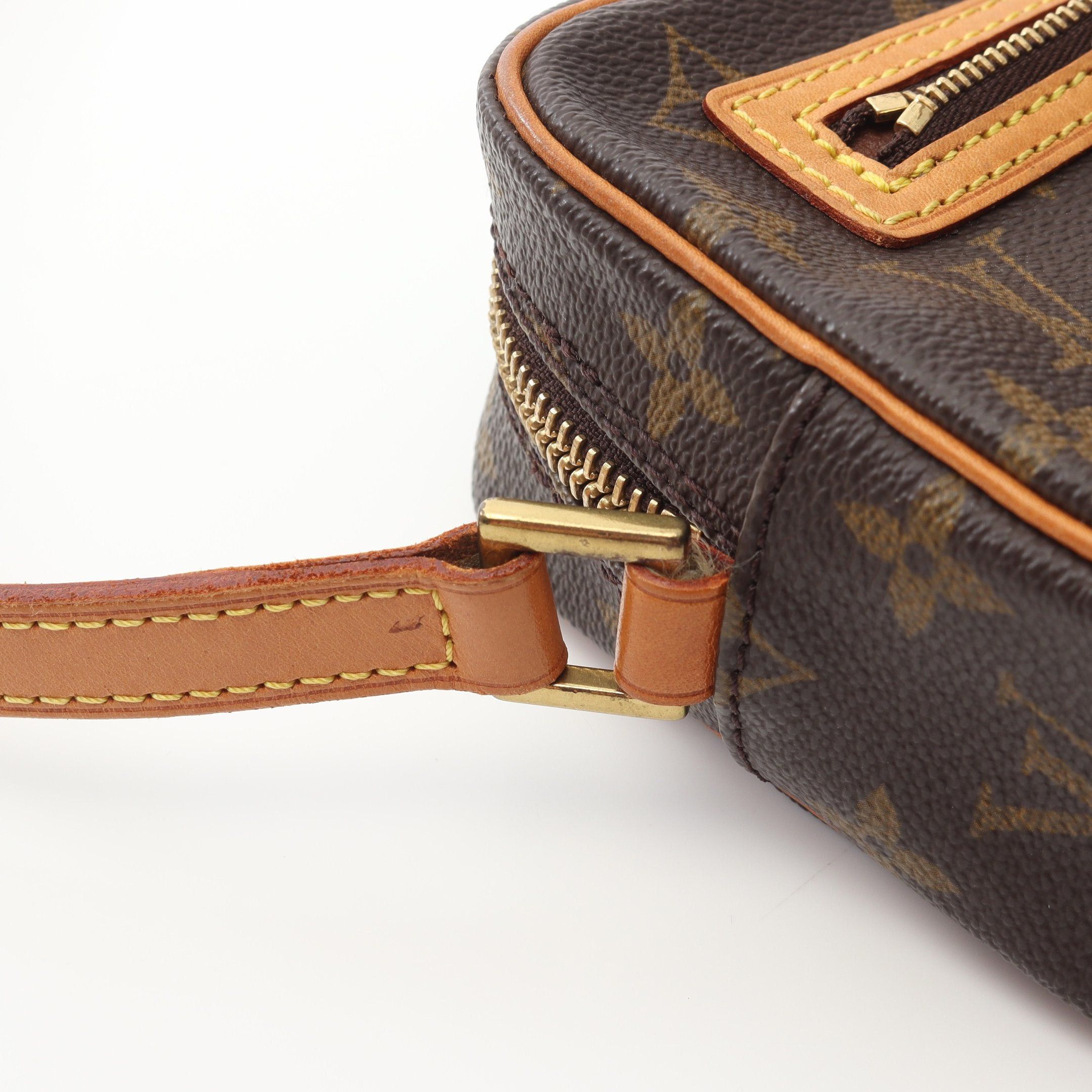 Louis Vuitton Louis Vuitton Pochette Cite Monogram Shoulder Bag Leather Brown Size ONE SIZE - 10 Thumbnail