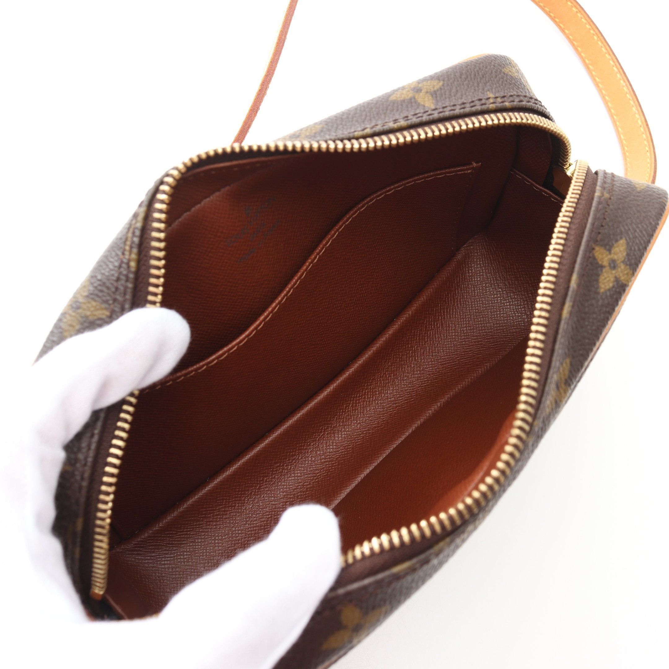 Louis Vuitton Louis Vuitton Pochette Cite Monogram Shoulder Bag Leather Brown Size ONE SIZE - 3 Thumbnail