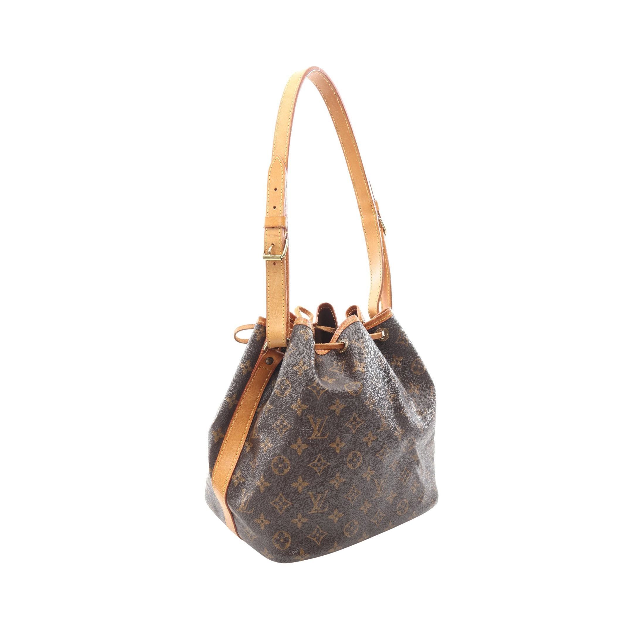 Louis Vuitton Louis Vuitton Peti Noe Monogram Shoulder Bag Leather Brown Size ONE SIZE - 2 Thumbnail