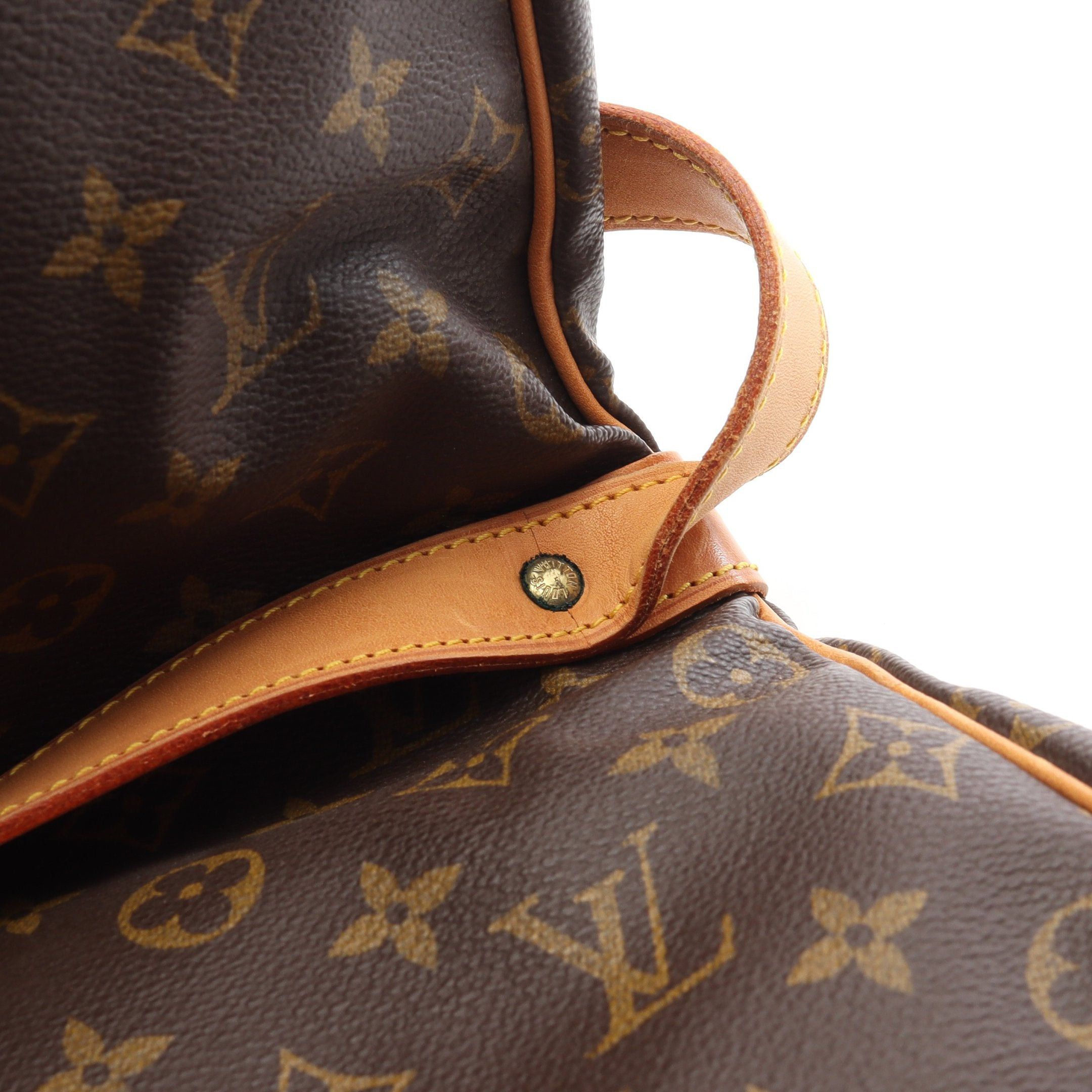 Louis Vuitton Louis Vuitton Saumur 35 Monogram Shoulder Bag Leather Brown Size ONE SIZE - 13 Thumbnail