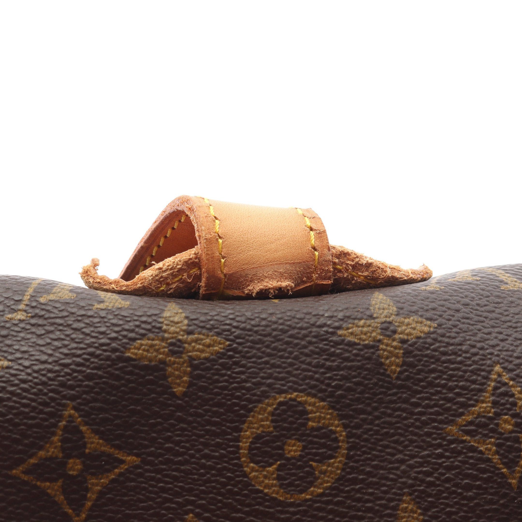 Louis Vuitton Louis Vuitton Saumur 35 Monogram Shoulder Bag Leather Brown Size ONE SIZE - 7 Thumbnail