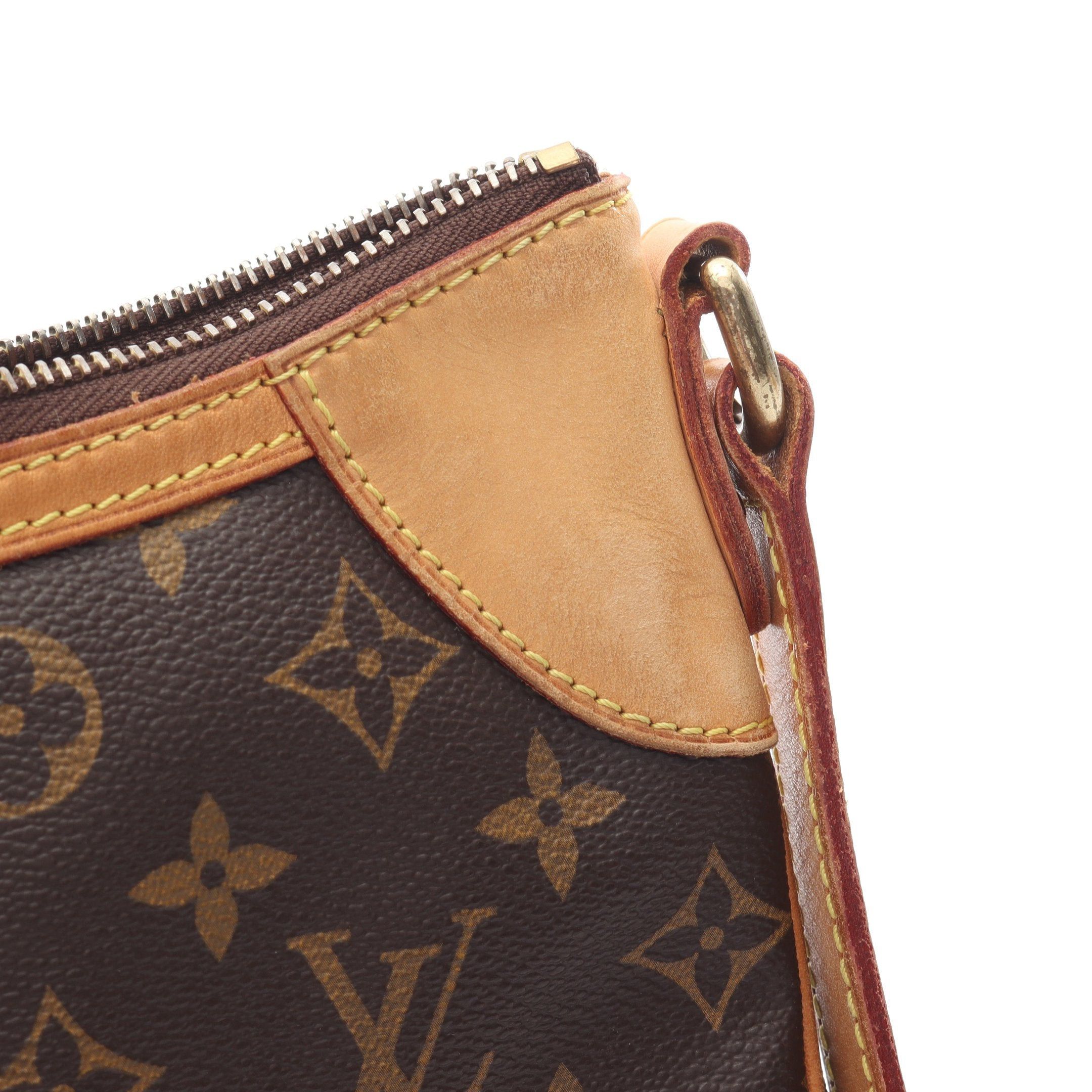 Louis Vuitton Louis Vuitton Odeon Pm Monogram Shoulder Bag Leather Brown Size ONE SIZE - 10 Thumbnail