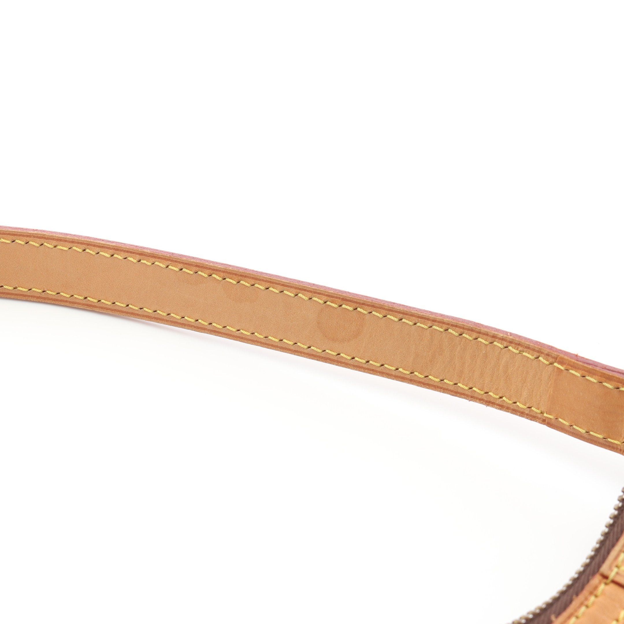 Louis Vuitton Louis Vuitton Odeon Pm Monogram Shoulder Bag Leather Brown Size ONE SIZE - 8 Thumbnail