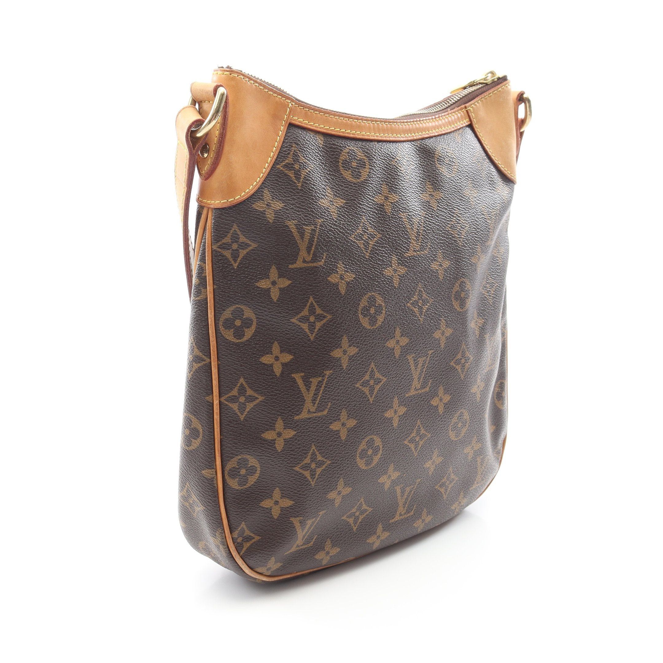 Louis Vuitton Louis Vuitton Odeon Pm Monogram Shoulder Bag Leather Brown Size ONE SIZE - 2 Thumbnail
