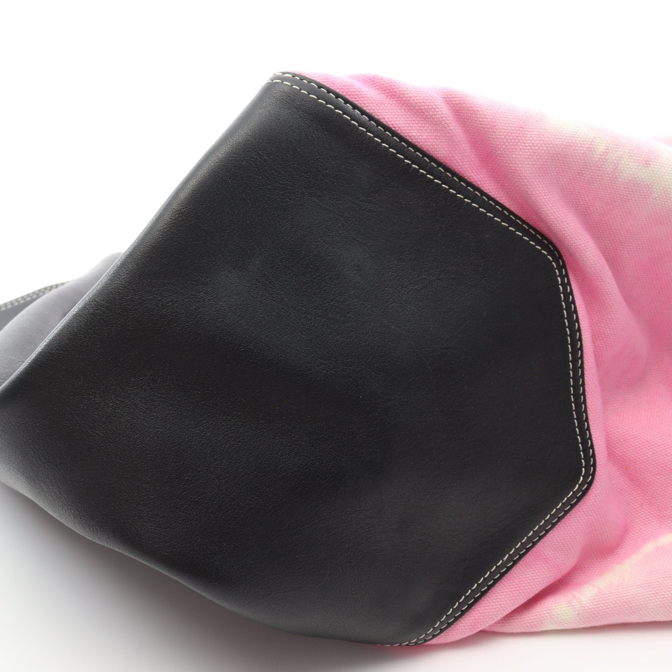 Celine Celine Tie Dye Handbag Tote Bag Canvas Leather Pink Black Size ONE SIZE - 9 Thumbnail