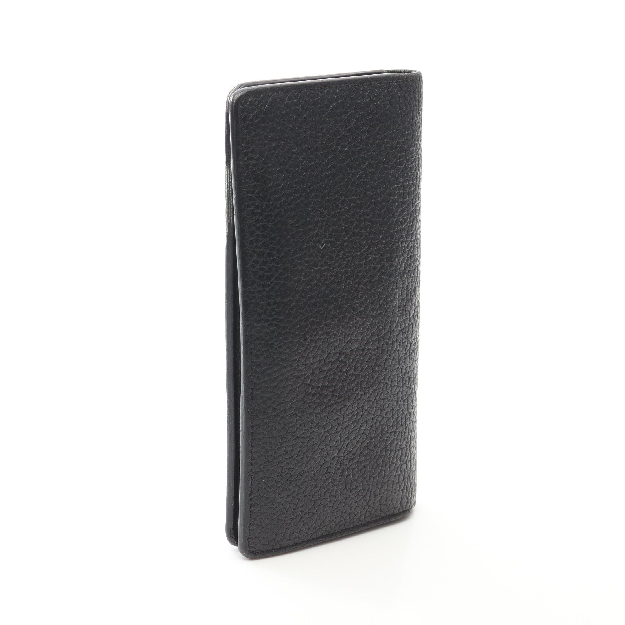 Louis Vuitton Louis Vuitton Portefeuil Brother Taurillon Leather Noir Bi-Fold Long Wallet Black Size ONE SIZE - 2 Thumbnail
