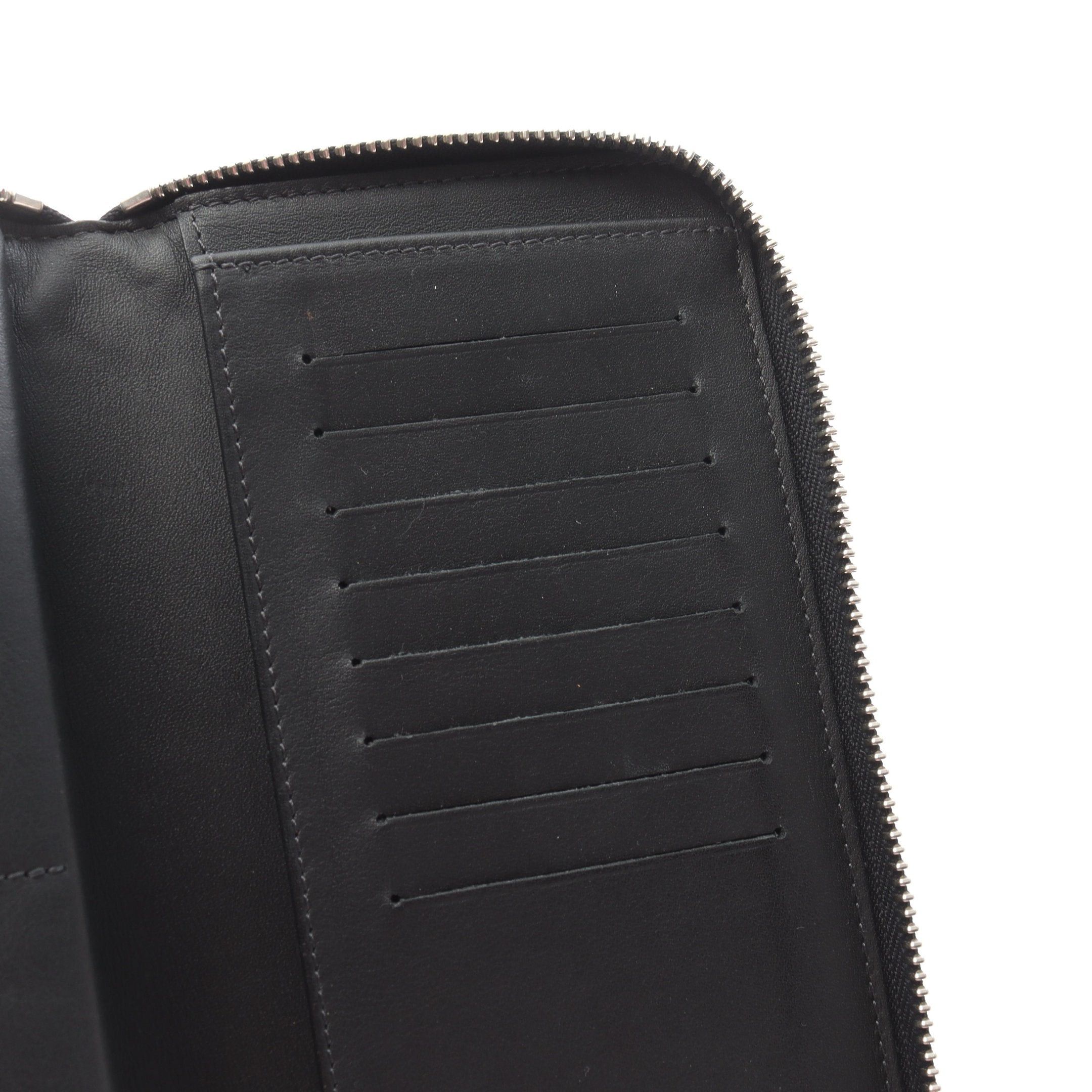 Louis Vuitton Louis Vuitton Zippy Wallet Vertical Damier Graphite Round Zipper Long Black Size ONE SIZE - 11 Thumbnail