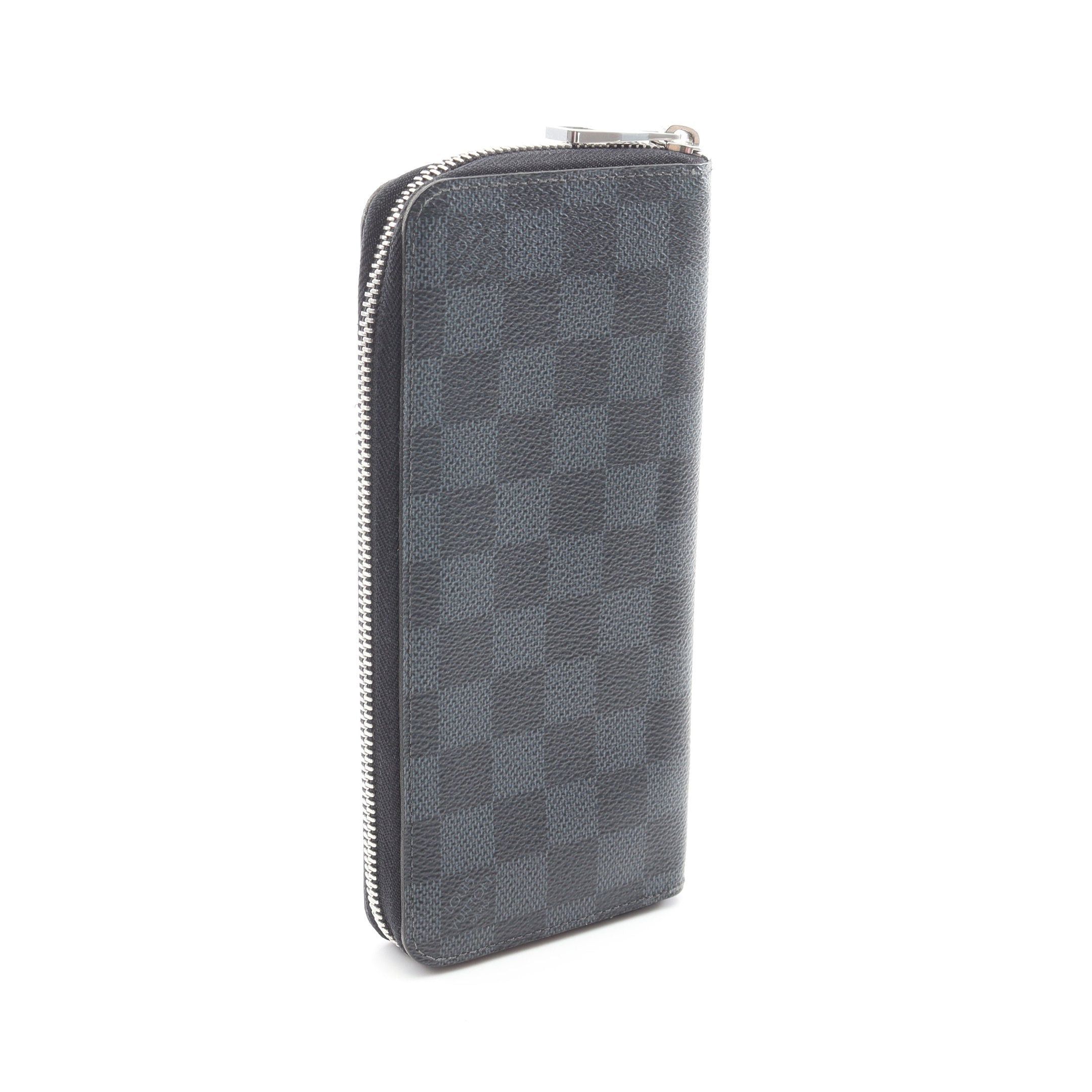Louis Vuitton Louis Vuitton Zippy Wallet Vertical Damier Graphite Round Zipper Long Black Size ONE SIZE - 2 Thumbnail