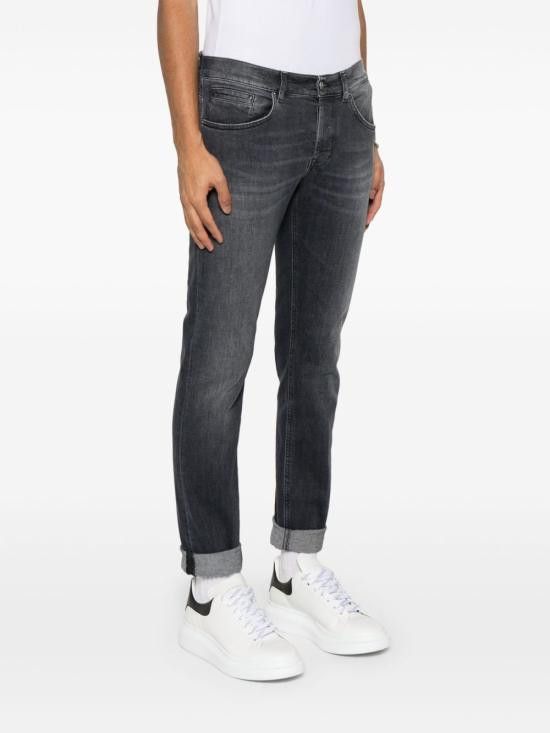 Dondup DONDUP Men Denim Pants UP232GEORGE DSE362UIQ5999 Black Size US 31 - 4 Thumbnail
