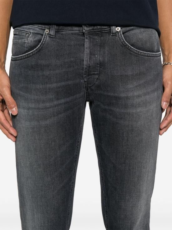 Dondup DONDUP Men Denim Pants UP232GEORGE DSE362UIQ5999 Black Size US 31 - 3 Thumbnail