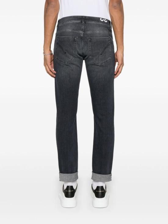 Dondup DONDUP Men Denim Pants UP232GEORGE DSE362UIQ5999 Black Size US 31 - 2 Thumbnail