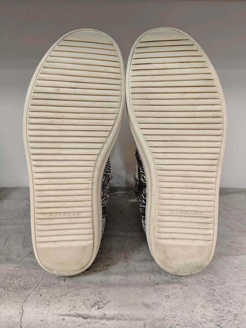 Rick Owens Rick Owens High Top Canvas Sneakers with Stripes-dmc Size US 9 / EU 42 - 8 Thumbnail