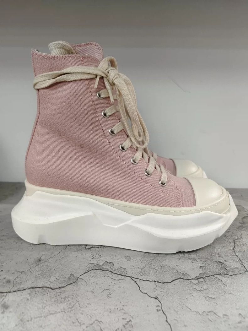 Rick Owens Rick Owens Pink High-Top Sneakers-dmc Size US 5 / EU 37 - 4 Thumbnail