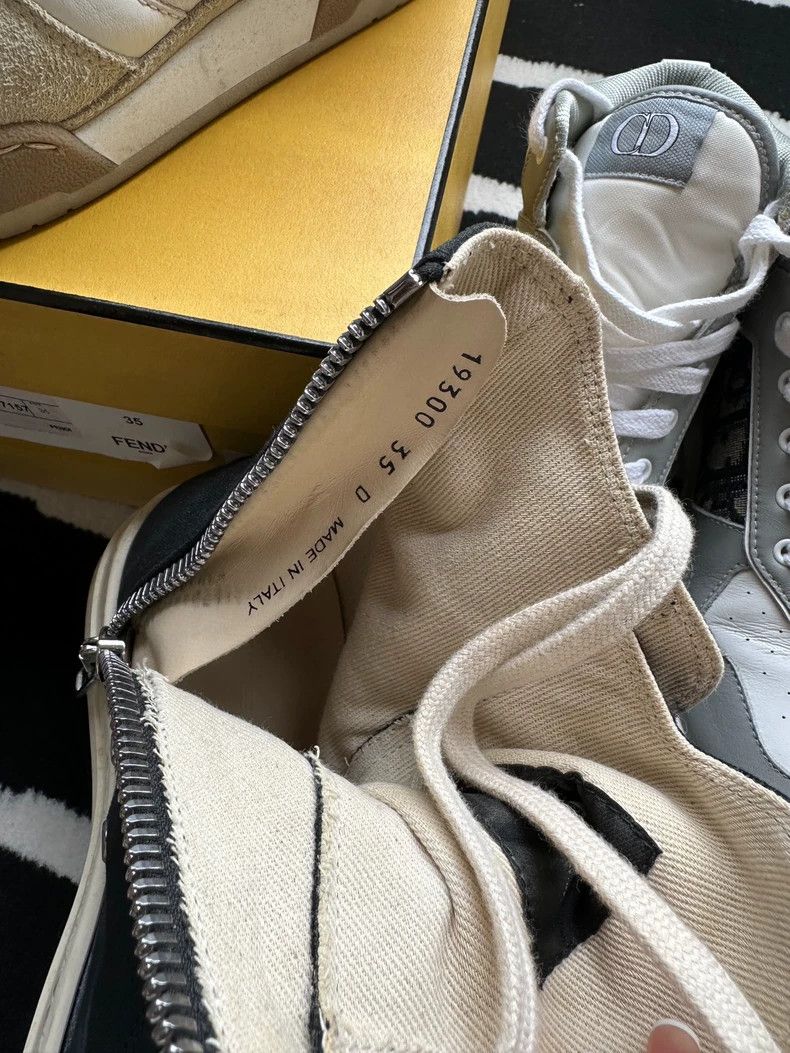 Rick Owens Rick Owens Gradient Black and Gray Sneakers-dmc Size US 5 / EU 37 - 4 Thumbnail