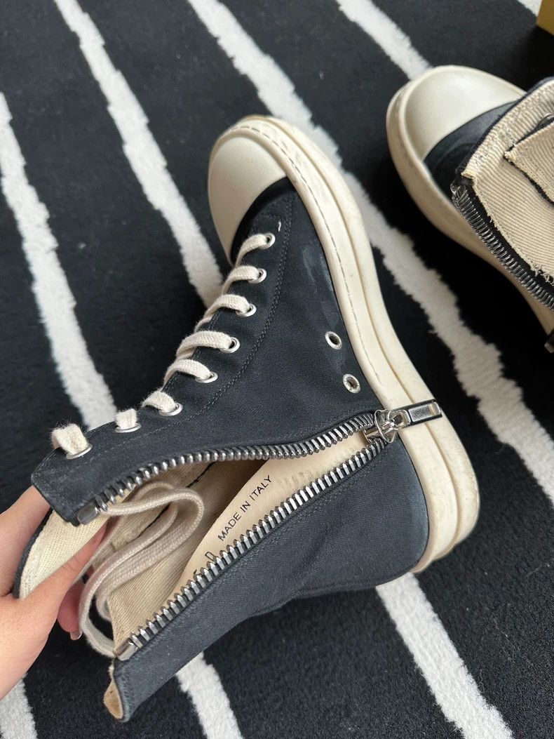 Rick Owens Rick Owens Gradient Black and Gray Sneakers-dmc Size US 5 / EU 37 - 7 Thumbnail
