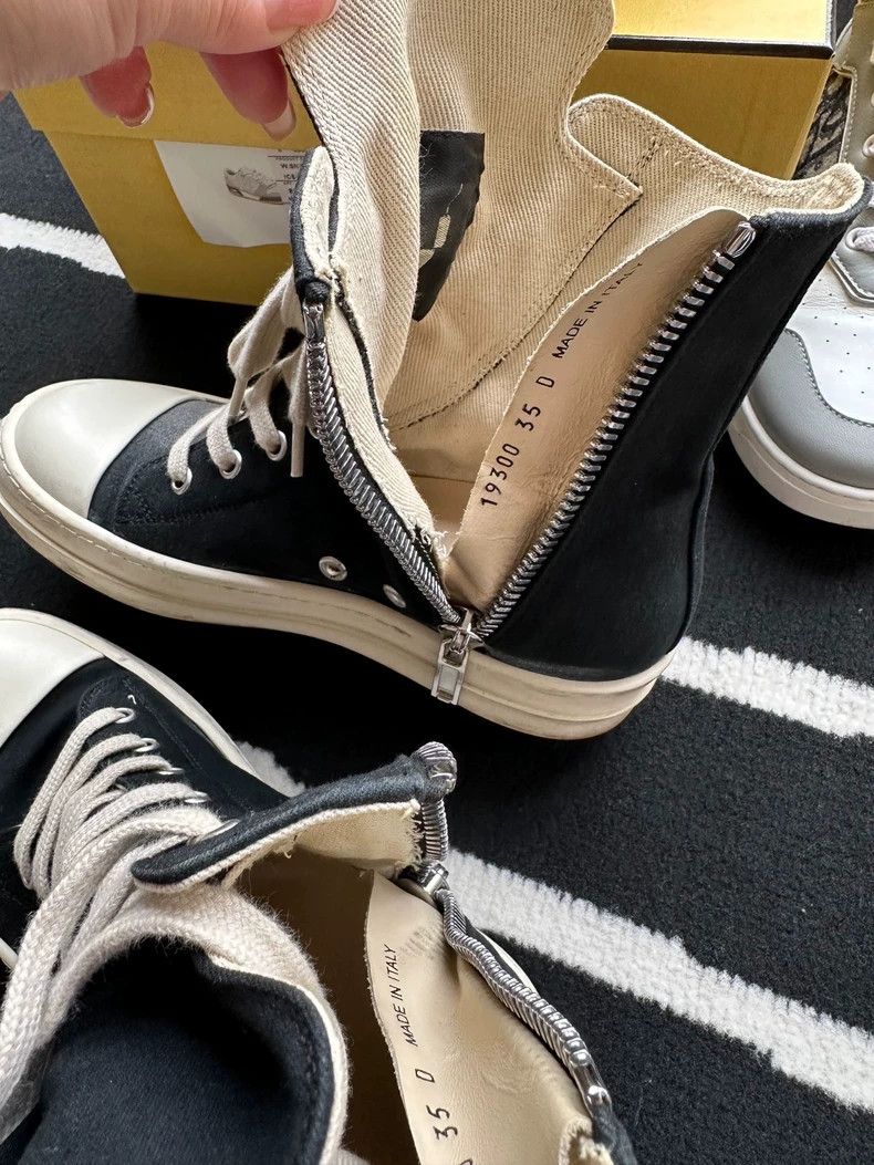 Rick Owens Rick Owens Gradient Black and Gray Sneakers-dmc Size US 5 / EU 37 - 6 Thumbnail