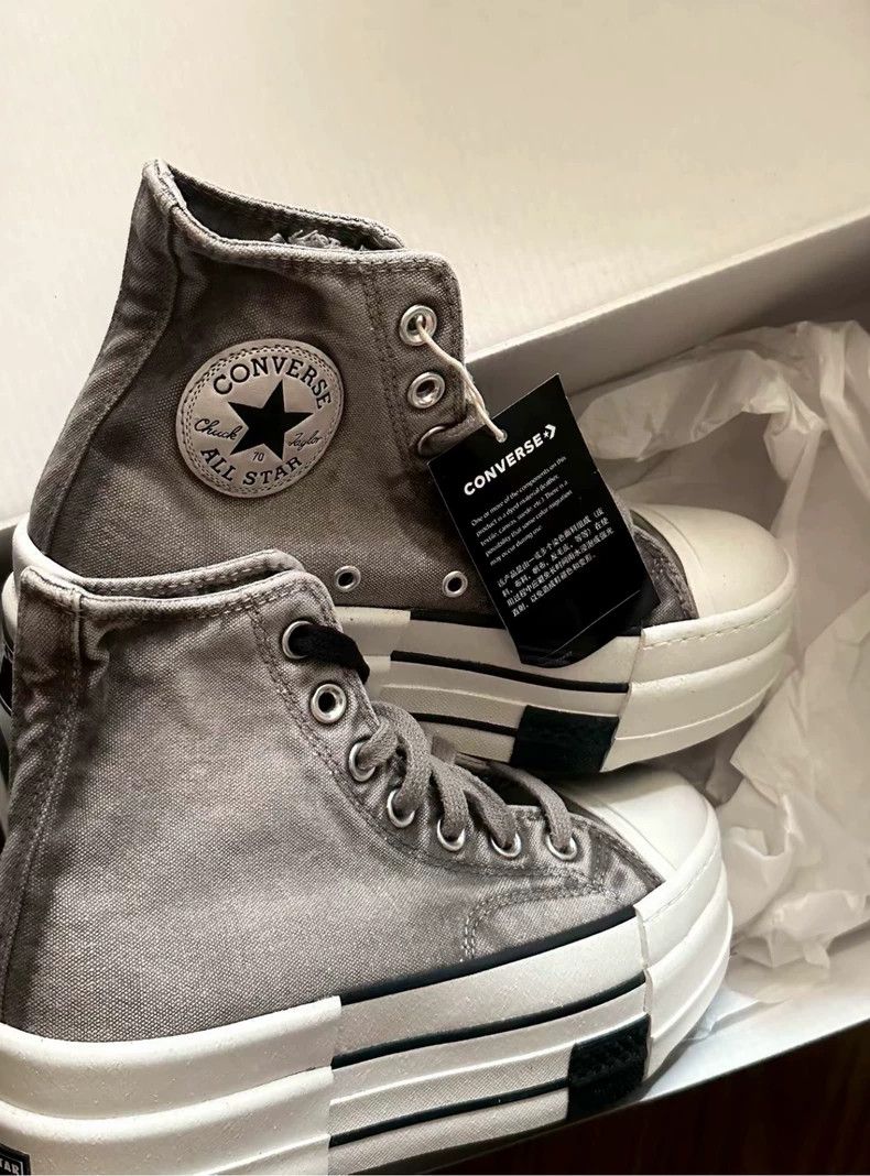Rick Owens Rick Owens Converse Chuck 70 High Top Sneakers-dmc Size US 10 / EU 43 - 2 Thumbnail