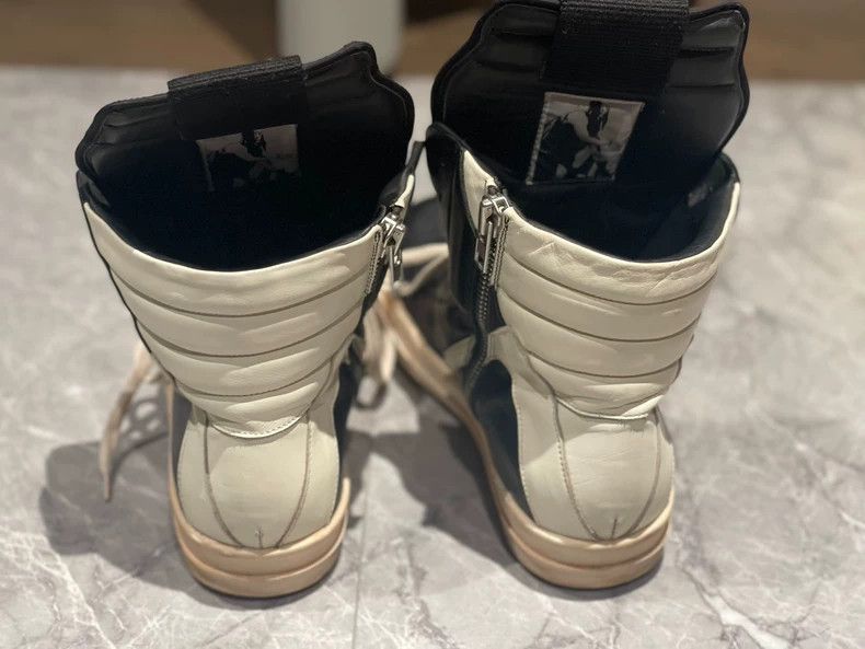 Rick Owens Rick Owens Black and White Sneakers Size 40-dmc Size US 7.5 / EU 40-41 - 2 Thumbnail
