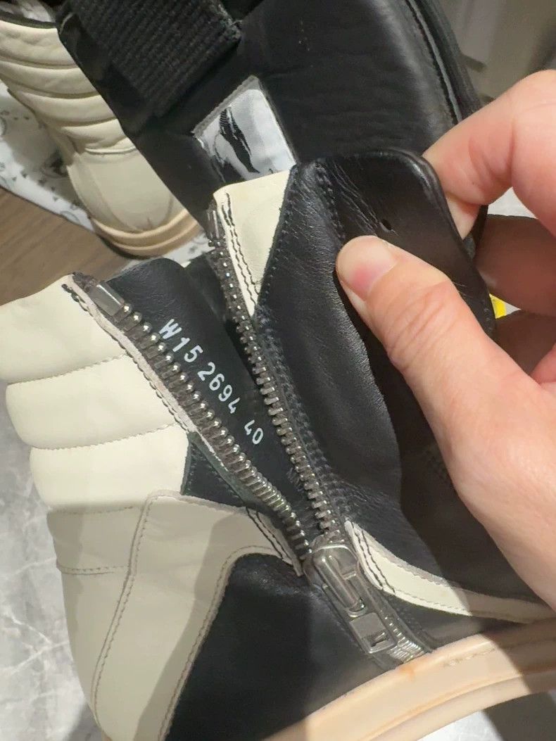 Rick Owens Rick Owens Black and White Sneakers Size 40-dmc Size US 7.5 / EU 40-41 - 7 Thumbnail