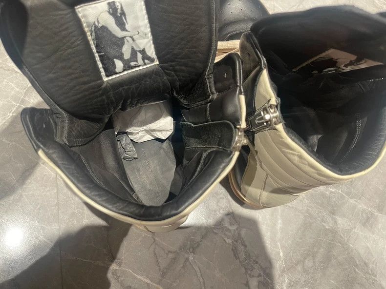 Rick Owens Rick Owens Black and White Sneakers Size 40-dmc Size US 7.5 / EU 40-41 - 5 Thumbnail