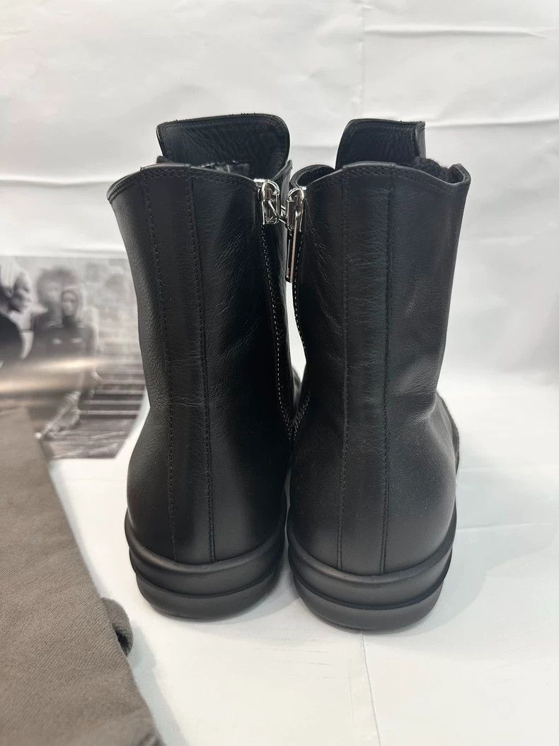 Rick Owens Rick Owens Black High-Top Sneakers with Thick Laces-dmc Size US 9 / EU 42 - 4 Thumbnail