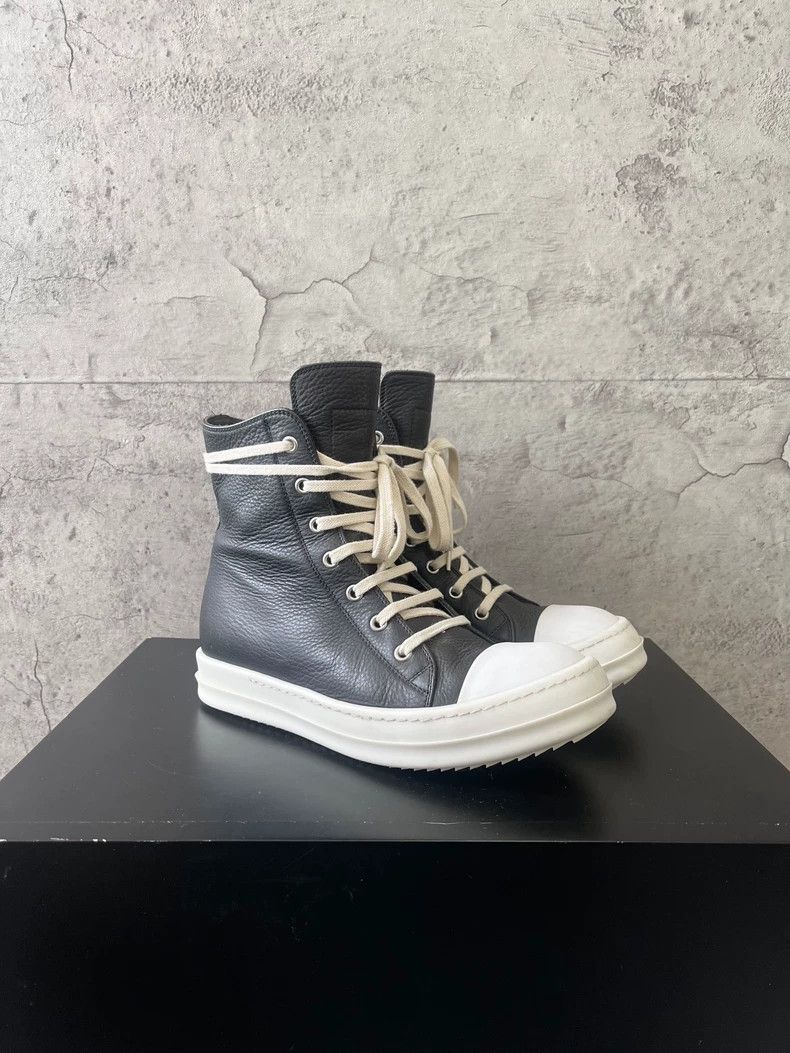 Rick Owens Rick Owens High-Top Leather Sneakers for Women-dmc Size US 7 / EU 40 - 2 Thumbnail
