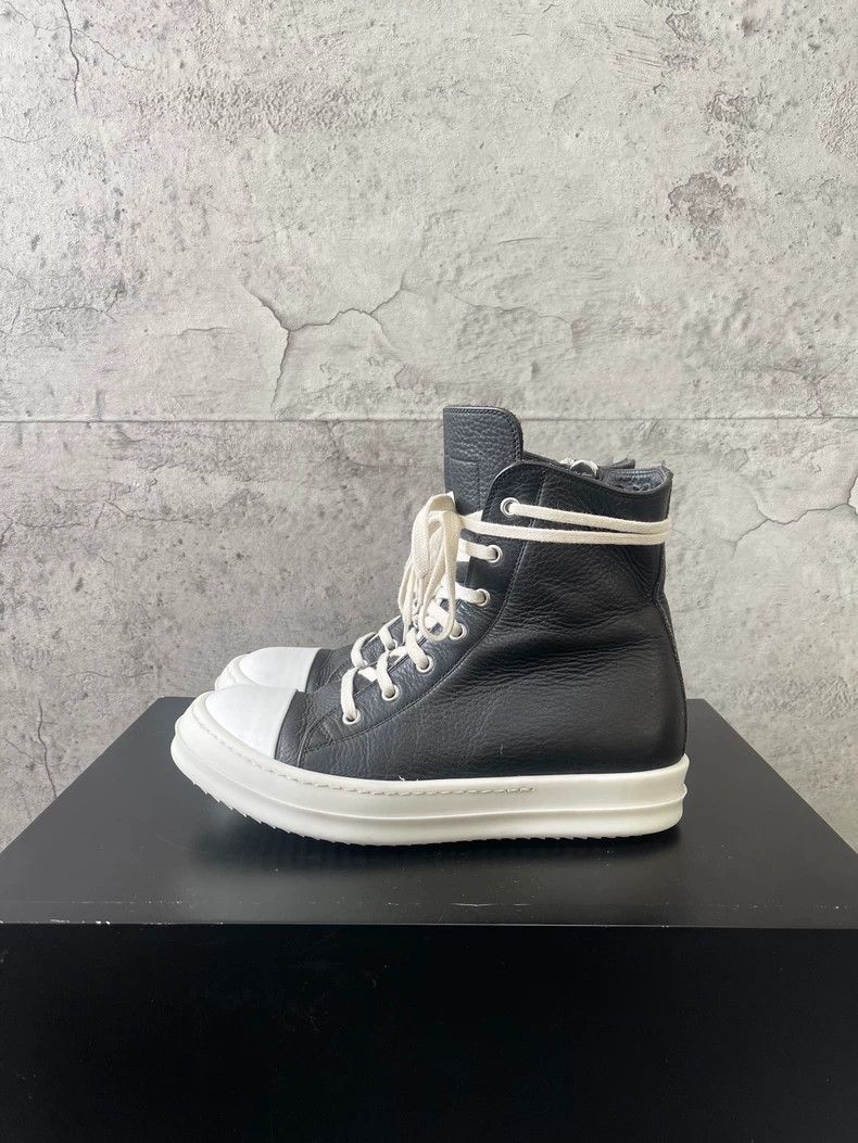 Rick Owens Rick Owens High-Top Leather Sneakers for Women-dmc Size US 7 / EU 40 - 3 Thumbnail
