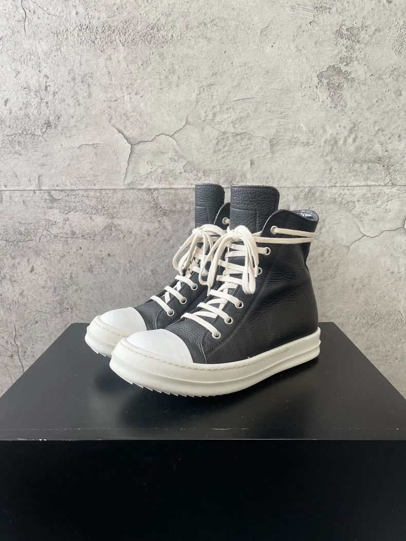 Rick Owens Rick Owens High-Top Leather Sneakers for Women-dmc Size US 7 / EU 40 - 4 Thumbnail