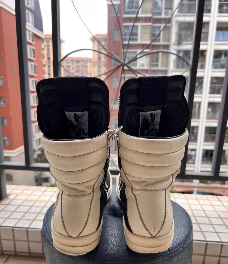 Rick Owens Rick Owens High-Top Leather Sneakers-dmc Size US 10 / EU 43 - 2 Thumbnail