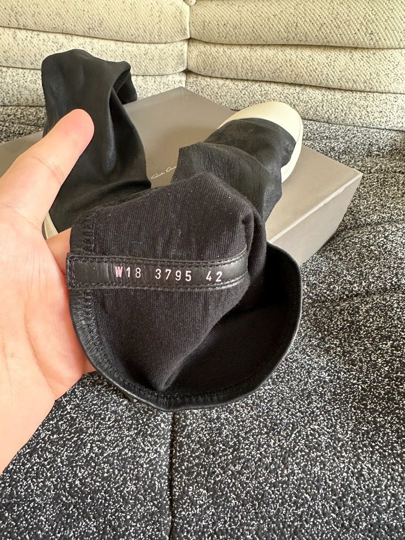 Rick Owens Rick Owens Men's God Boots in Black Leather-dmc Size US 10.5 / EU 43-44 - 6 Thumbnail