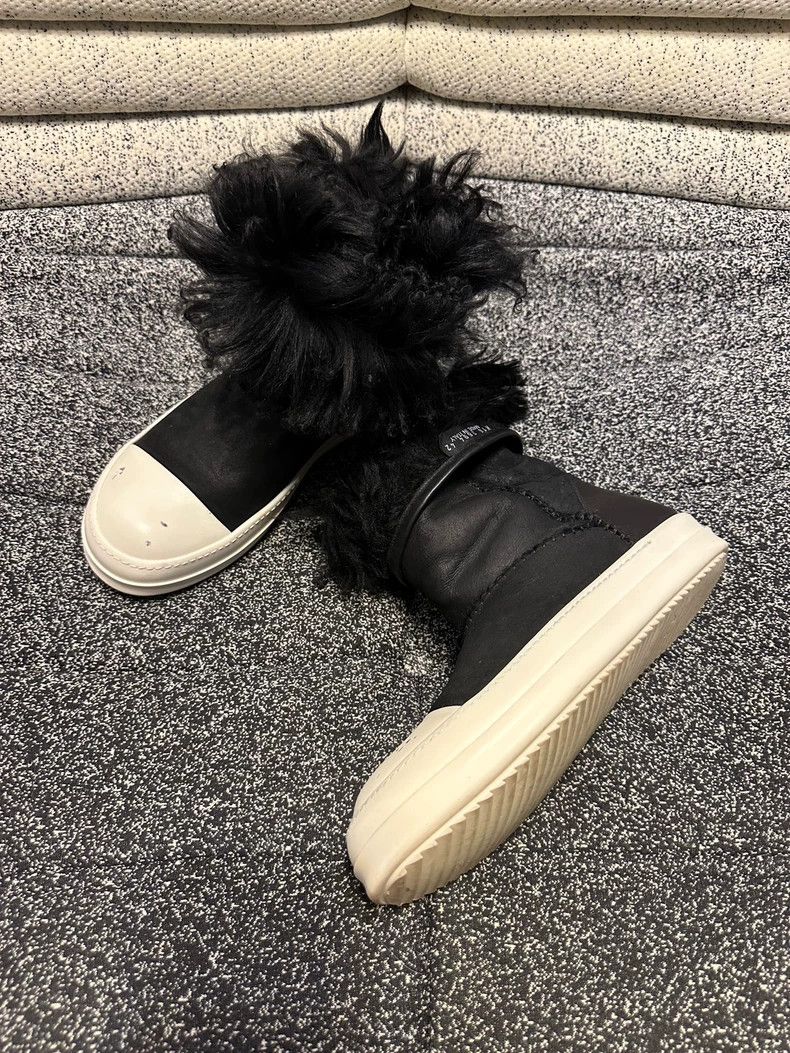 Rick Owens Rick Owens Black Fur Boots Size 42-dmc Size US 9 / EU 42 - 4 Thumbnail