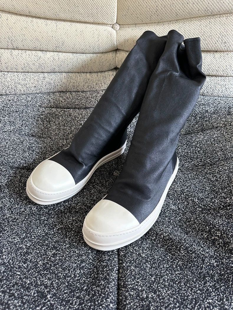 Rick Owens Rick Owens Black Leather Boots for Men-dmc Size US 10.5 / EU 43-44 - 2 Thumbnail