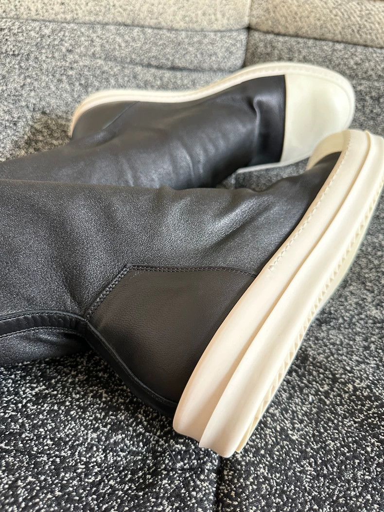 Rick Owens Rick Owens Black Leather Boots for Men-dmc Size US 10.5 / EU 43-44 - 7 Thumbnail