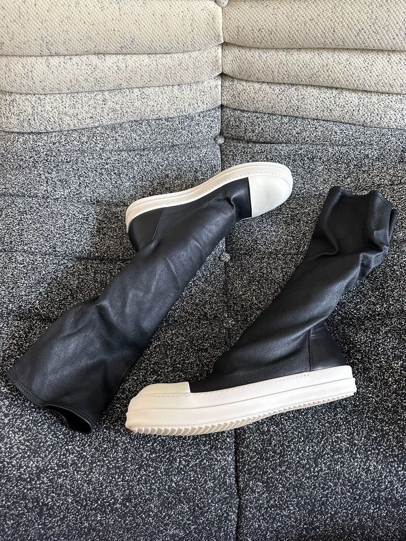 Rick Owens Rick Owens Black Leather Boots for Men-dmc Size US 10.5 / EU 43-44 - 3 Thumbnail