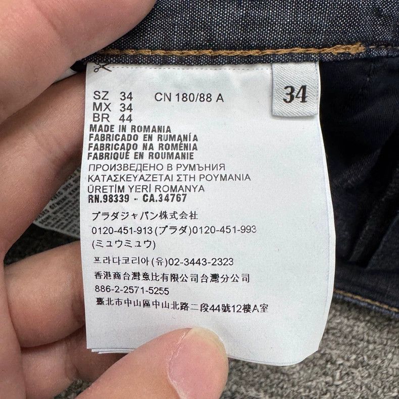 Prada Prada Linen Blend Casual Pants Size 34-dmc Size US 34 / EU 50 - 3 Thumbnail