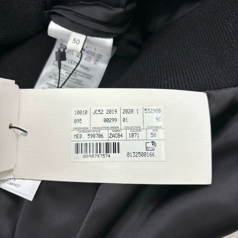 Gucci GUCCI College Style Logo Jacket Size 50-dmc Size US L / EU 52-54 / 3 - 6 Thumbnail