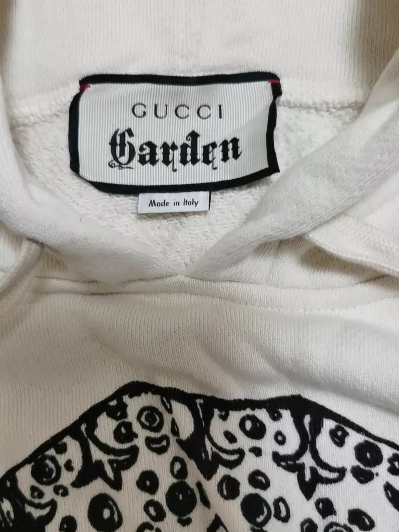 Gucci New Gucci Garden Hooded Sweatshirt Size M-dmc Size US M / EU 48-50 / 2 - 5 Thumbnail