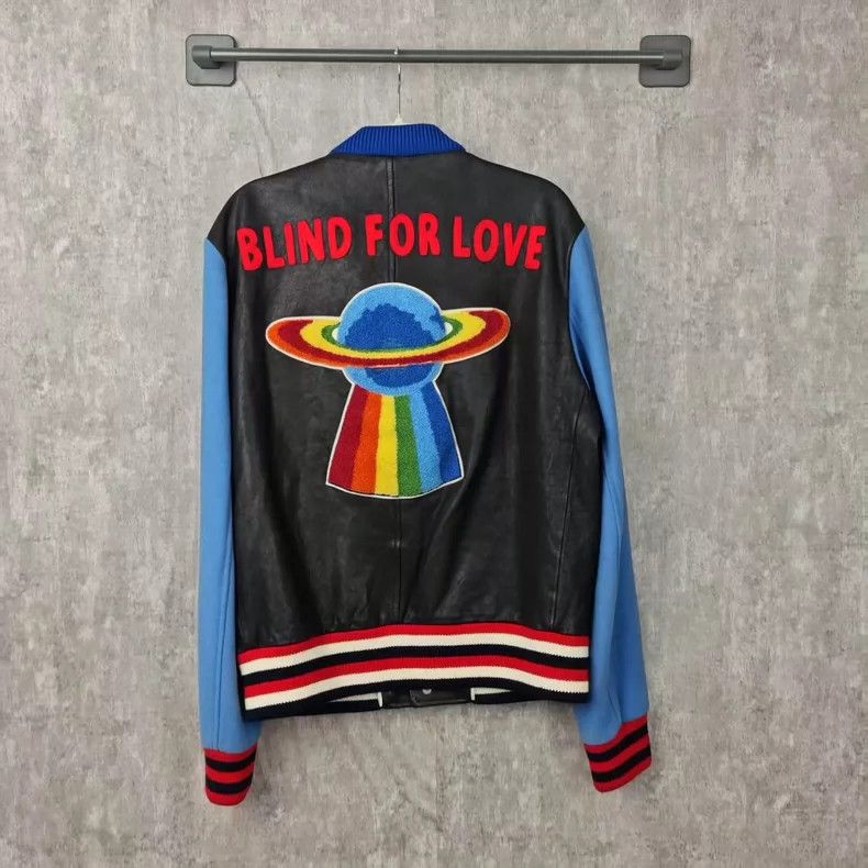 Gucci Gucci Baseball Jacket with Hole in Interior-dmc Size US S / EU 44-46 / 1 - 5 Thumbnail