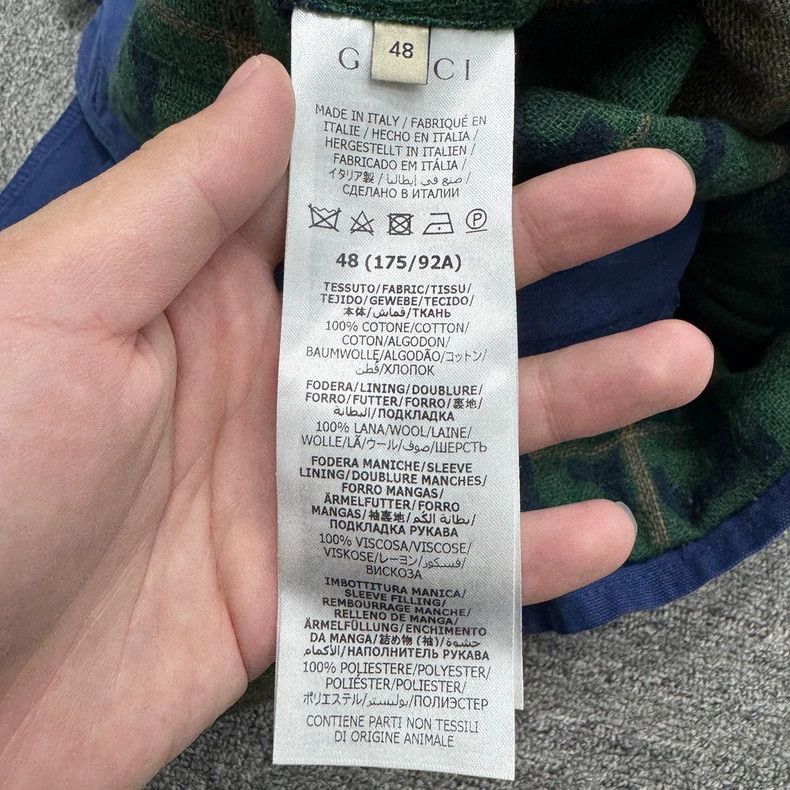 Gucci Gucci Vintage Work Jacket with Pockets-dmc Size US L / EU 52-54 / 3 - 3 Thumbnail