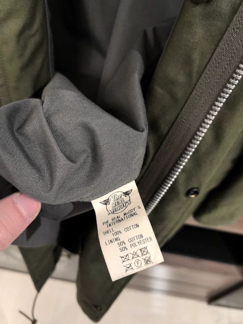 The REAL McCOY’S M65 Jacket in Size Small-dmc