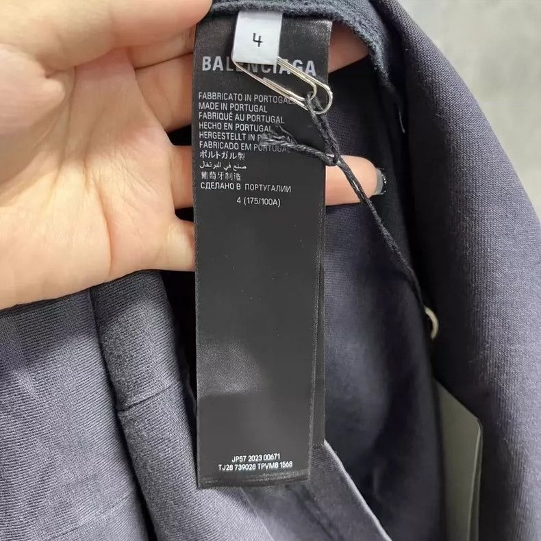 Balenciaga Balenciaga Black Graphic Round Neck Short Sleeve-dmc Size US S / EU 44-46 / 1 - 4 Thumbnail